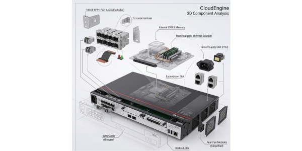 Huawei AR720 Chính Hãng – Router Doanh Nghiệp 2 GE WAN 8 GE LAN
