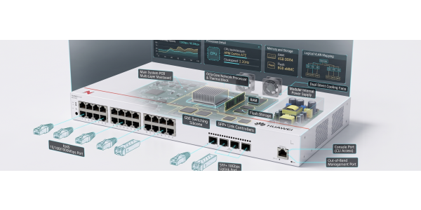 Huawei S220-24P4X Chính Hãng – Switch PoE 24 Port Gigabit Layer 2