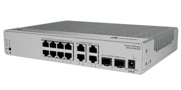 Huawei S310S-8P4UN2X Chính Hãng – Switch PoE Multi-GE Uplink 10GE SFP+